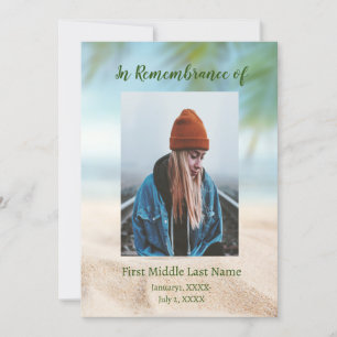 Convite para Serviço Memorial Praia Oceano Mar Lag