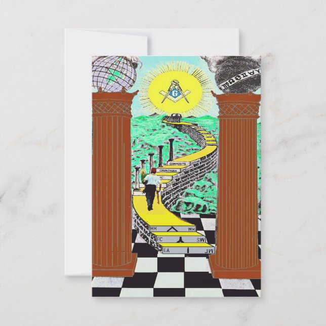 Convite para Shriners Masônicos (Frente)