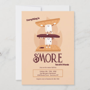 Convite para Smores