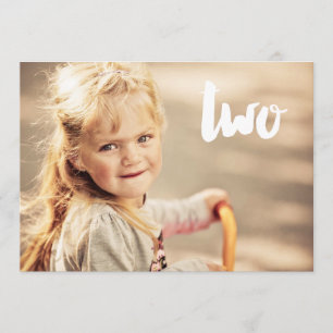 Convite para Sobreposição de Fotografias Número Do