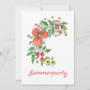 Convite para Sommerparty