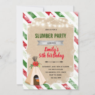 convite para soneca de Natal