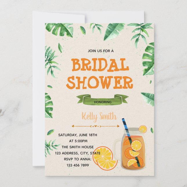 Convite para tema do partido Sangria (Frente)