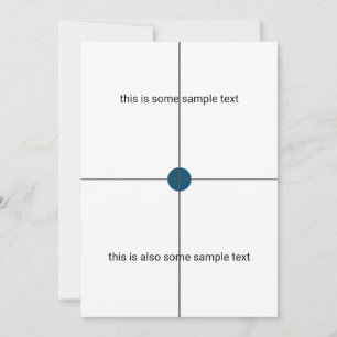 convite para teste de amostra