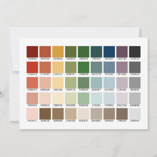 Convite para teste de cor