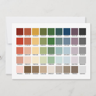 Convite para Teste de Cores