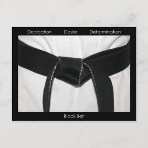 Convite para Teste de Promoção do Cinturão Negro