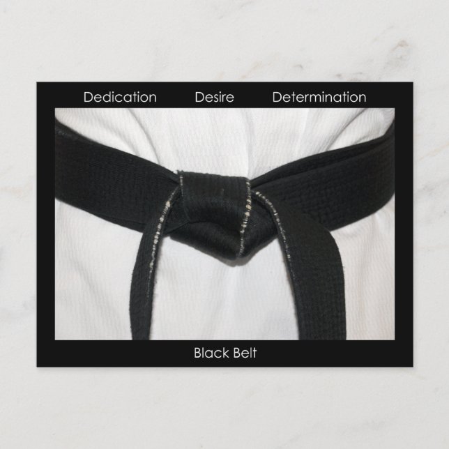 Convite para Teste de Promoção do Cinturão Negro (Frente)