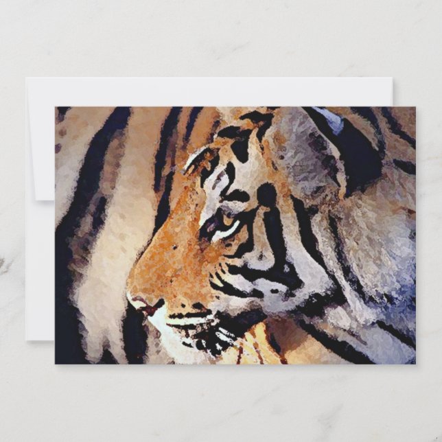 Convite para Tiger (Frente)