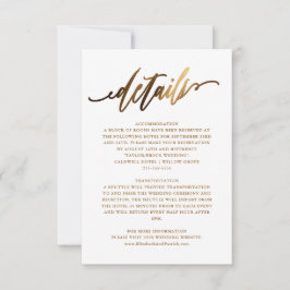 Convite para Tipografia de Script Elegante Dourado