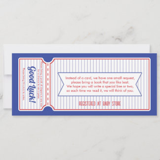 Convite para Tíquete de Baseball