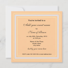 Convite para todas as festas de outono