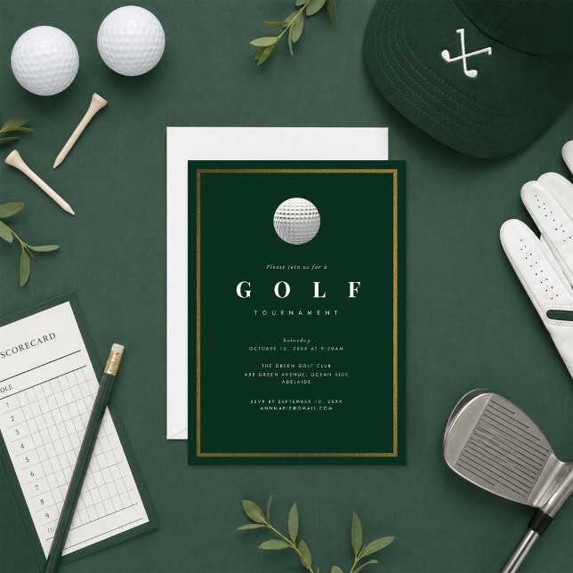 Convite para Torneio de Golfe (Criador carregado)