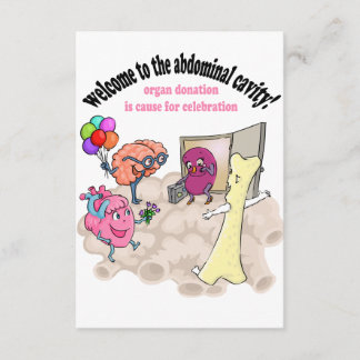 Convite para transplante de órgãos