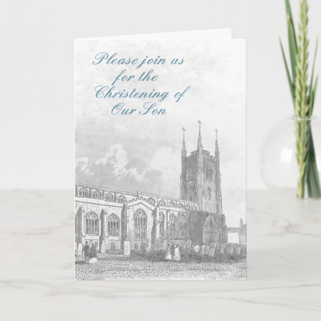 Convite para um Cristo para um garoto. (Frente)