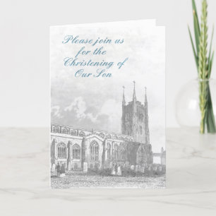 Convite para um Cristo para um garoto.