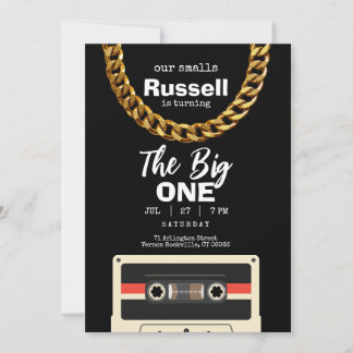 Convite para um primeiro aniversario conhecido