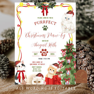 Convite para Vamos de Cat Natal