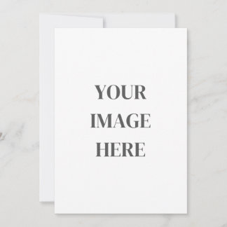 Convite para vazio 5x7