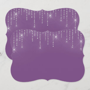 Convite para vazio de padrão de brilho