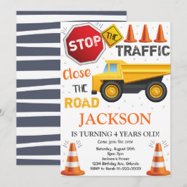 Convite para veículos de transporte de carga de co