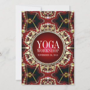 Convite para Workshop Earth Sun Shine Yoga