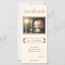 Convite Parabéns, garota 01