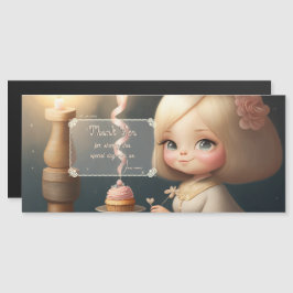 Convite Parabéns, garota 01