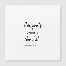 Convite Parabéns turma de adicionar ano nome escola faculd