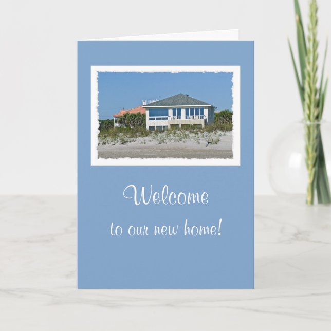 Convite Partido feito sob encomenda do Housewarming (Frente)