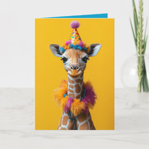 Convite Partido Giraffe Extravaganza