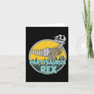 Convite Partysaurus Rex