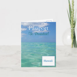 Convite Passaporte de Convite|5,6" x 4