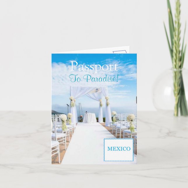 Convite Passaporte de Convite|5,6" x 4 (Frente)