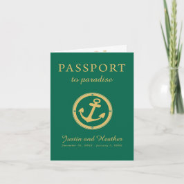Convite Passaporte para Cruzeiro no Caribe Ocidental em Ou