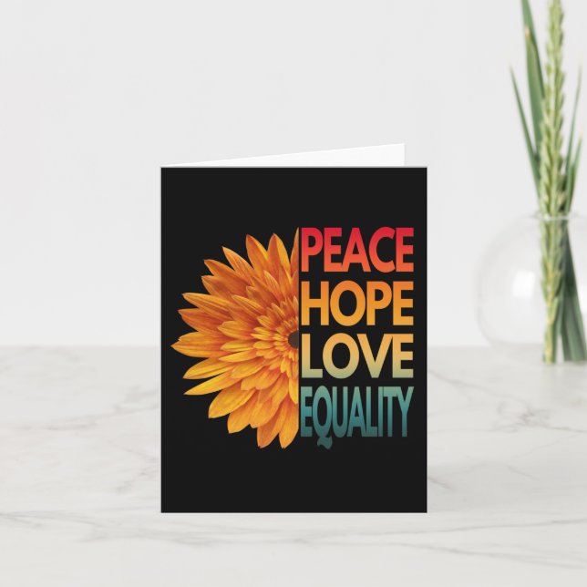 CONVITE PAZ AMOR ESPERANÇA IGUALDADE (Frente)