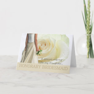 Convite Pedido de Daughn Honorary Bridesmaid