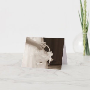 Convite Pedido de Rapariga Flor