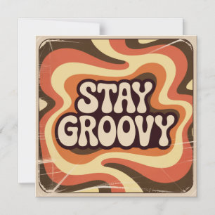 Convite Permaneça Groovy