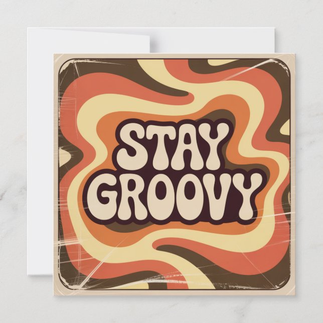 Convite Permaneça Groovy (Frente)