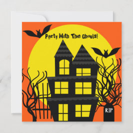 Convite Personalizado à Casa Halloween