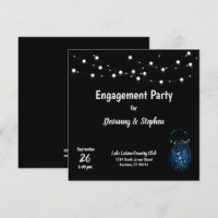 Convite Personalizado à Noite do Firefly festa de