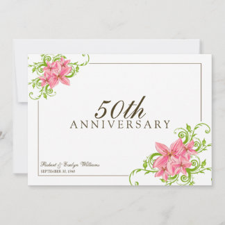 Convite Personalizado da Festa de Aniversário Flor