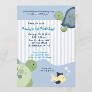 Convite Personalizado de Aniversário de 5x7 do RE