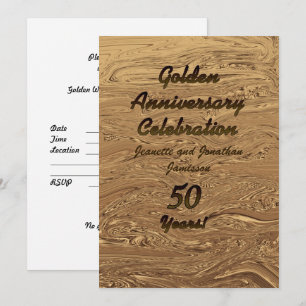 Convite Personalizado de Aniversário de Bodas de O