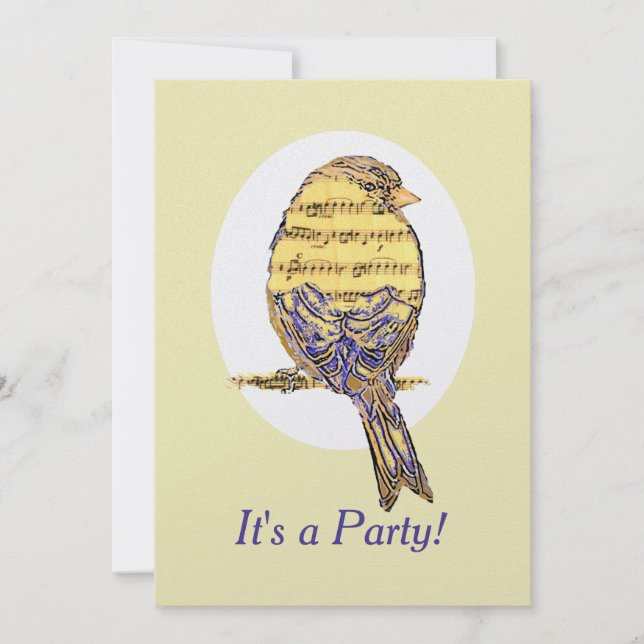 Convite Personalizado de Aniversário do Tema de Mú (Frente)