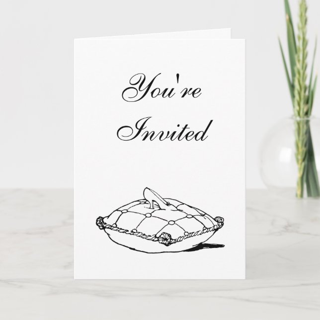 Convite Personalizado De Arte De Fairytale Cindere (Frente)