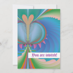 Convite Personalizado De Borboleta