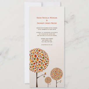 Convite Personalizado De Casamento De Árvore De P