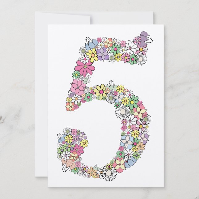 Convite Personalizado De Festa de aniversário De R (Frente)